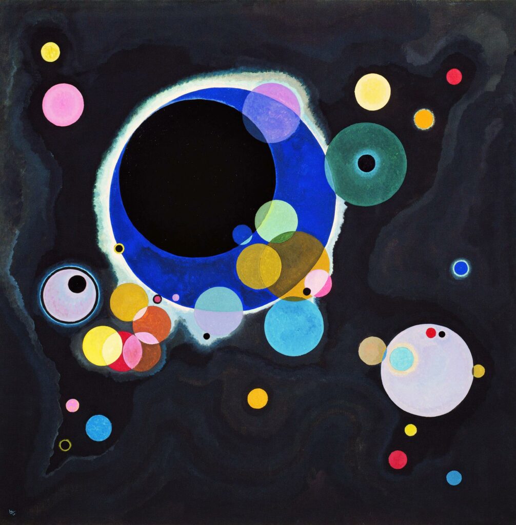 Several circles de Vassily Kandinsky (1926)